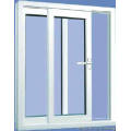 Schiebe-PVC-Fenster mit Doppelverglasung Tempred Glass